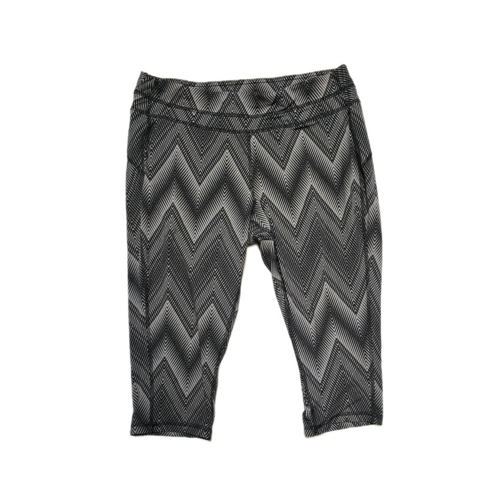 Tek Gear Women's Cropped Leggings  Gray‎ XL Cotton Blend